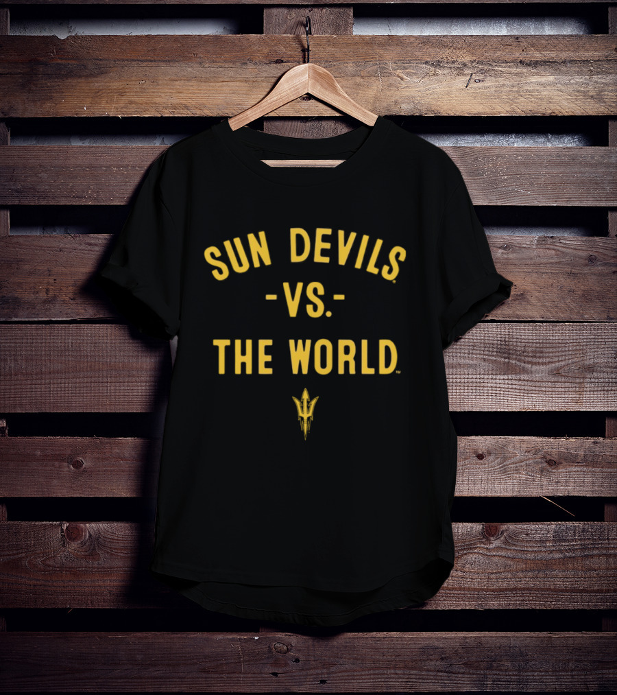 Sun Devils Vs The World NCAA 2026 Arizona State Season T-Shirt