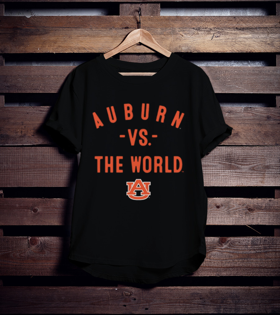 Auburn Tigers Auburn Vs The World NCAA 2026 Season T-Shirt
