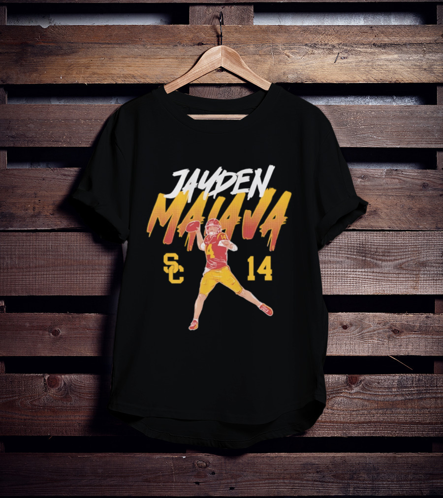 Jayden Maiava 14 USC Trojans Football SC 14 T-Shirt