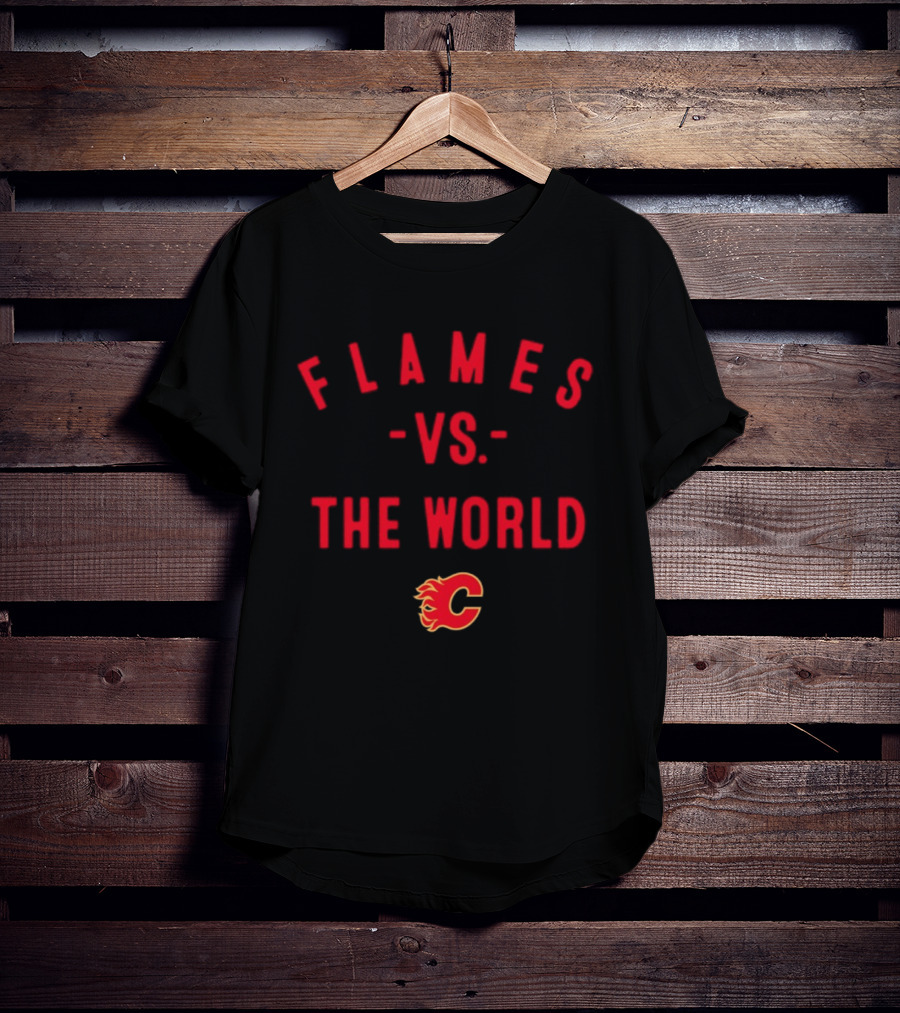 Calgary Flames Vs The World NHL 2026 T-Shirt