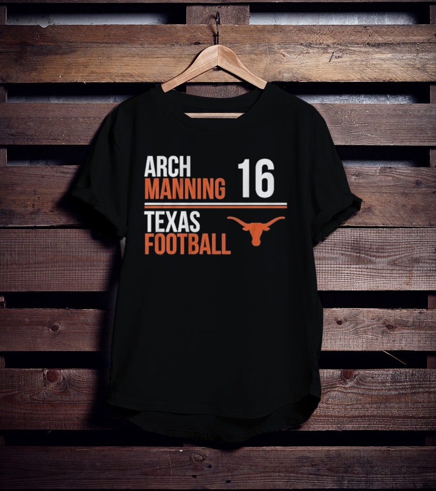 Arch Manning 16 Texas Longhorns Football T-Shirt
