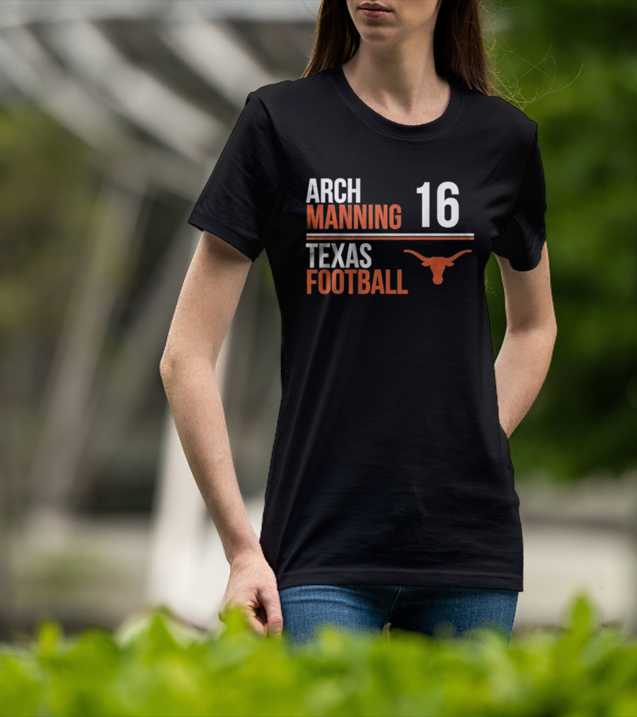 Arch Manning 16 Texas Longhorns Football T-Shirt