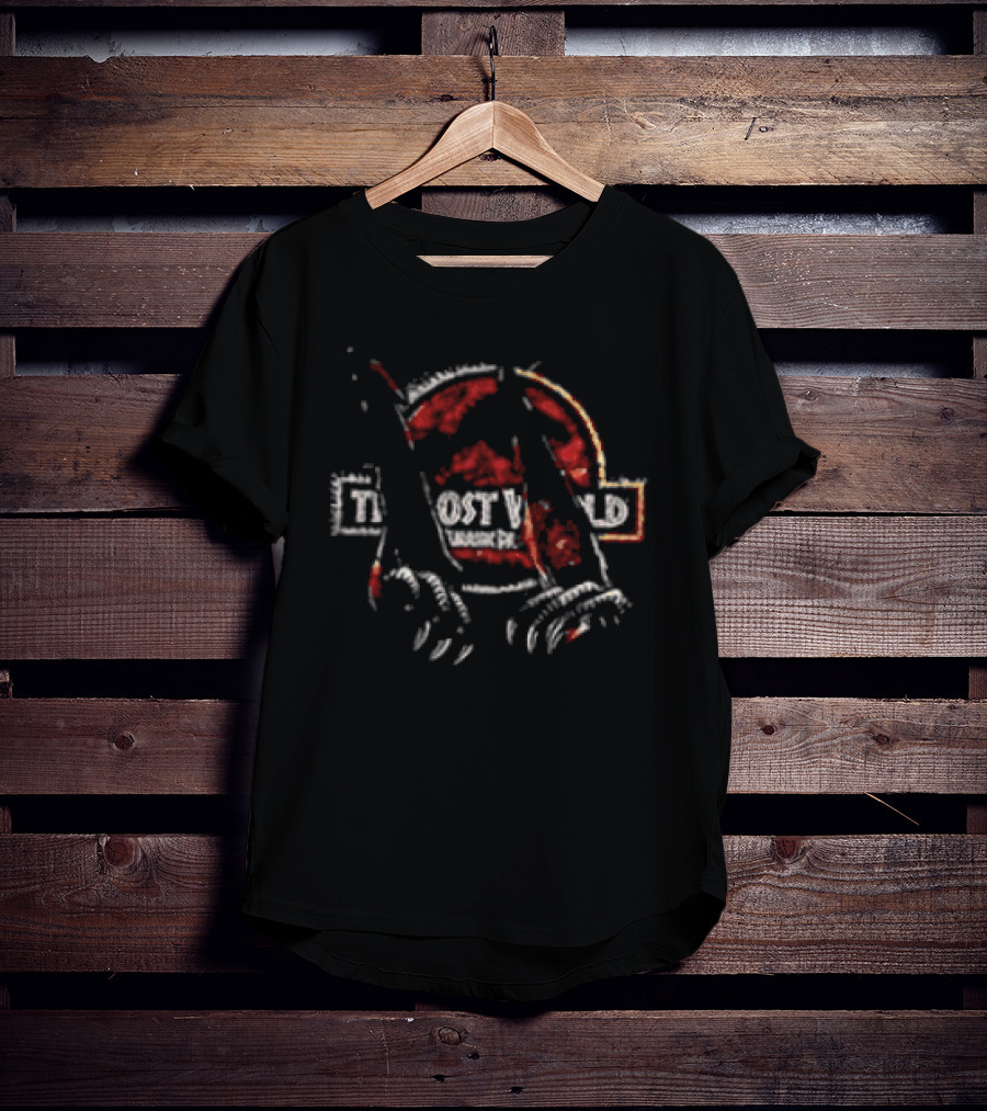 The Lost World Jurassic Park Something Has Survived Two Sided T-Shirt