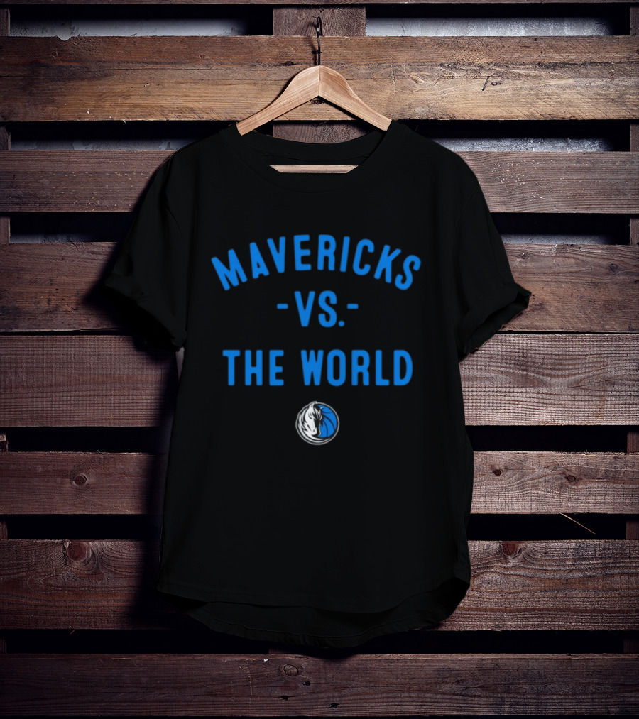 Mavericks Vs The World NBA 2026 Dallas Nowbes T-Shirt