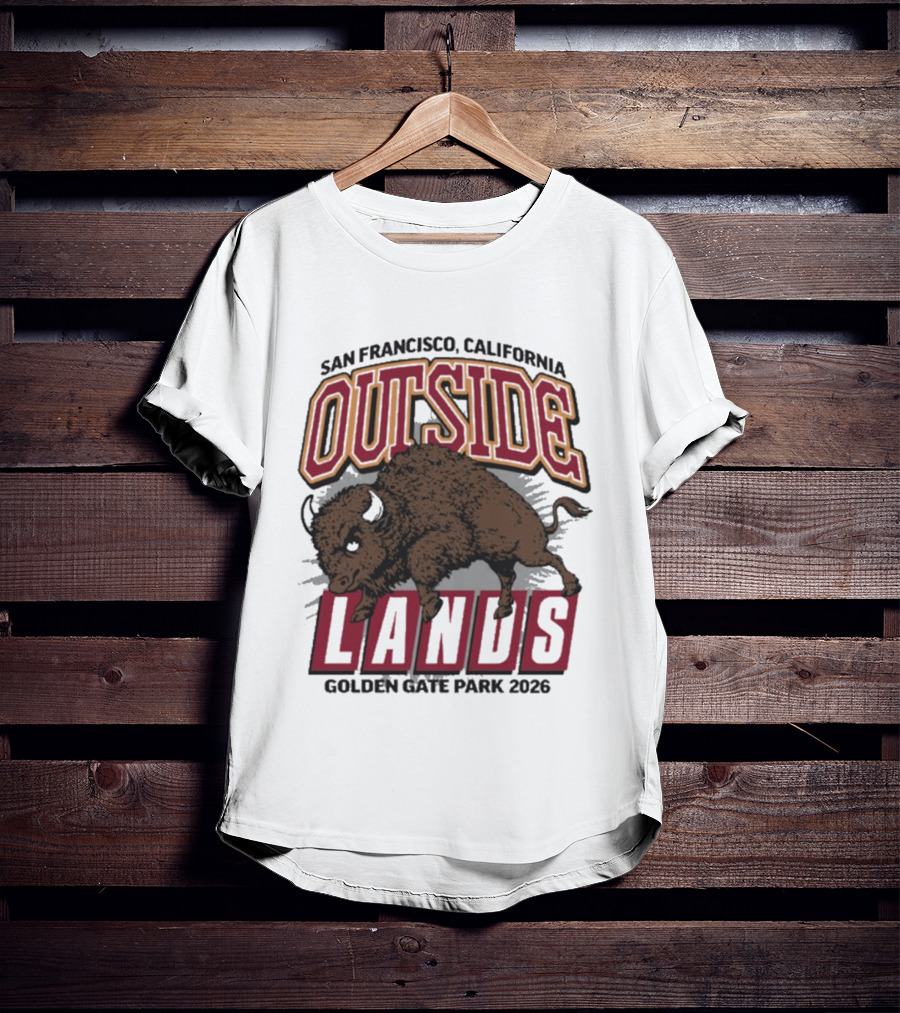 Outside Lands Golden Gate Park 2026 San Francisco CA Event T-Shirt