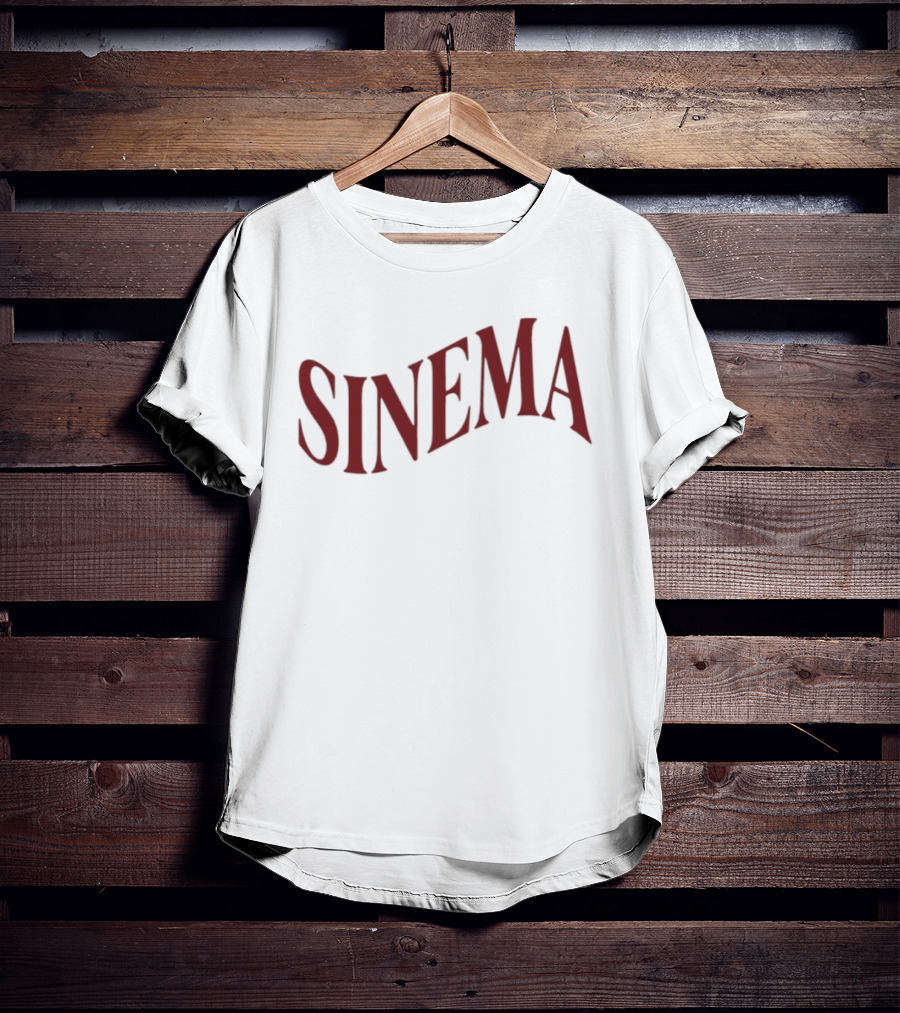 Rachel Sennott Sinema Bold Lettering T-Shirt