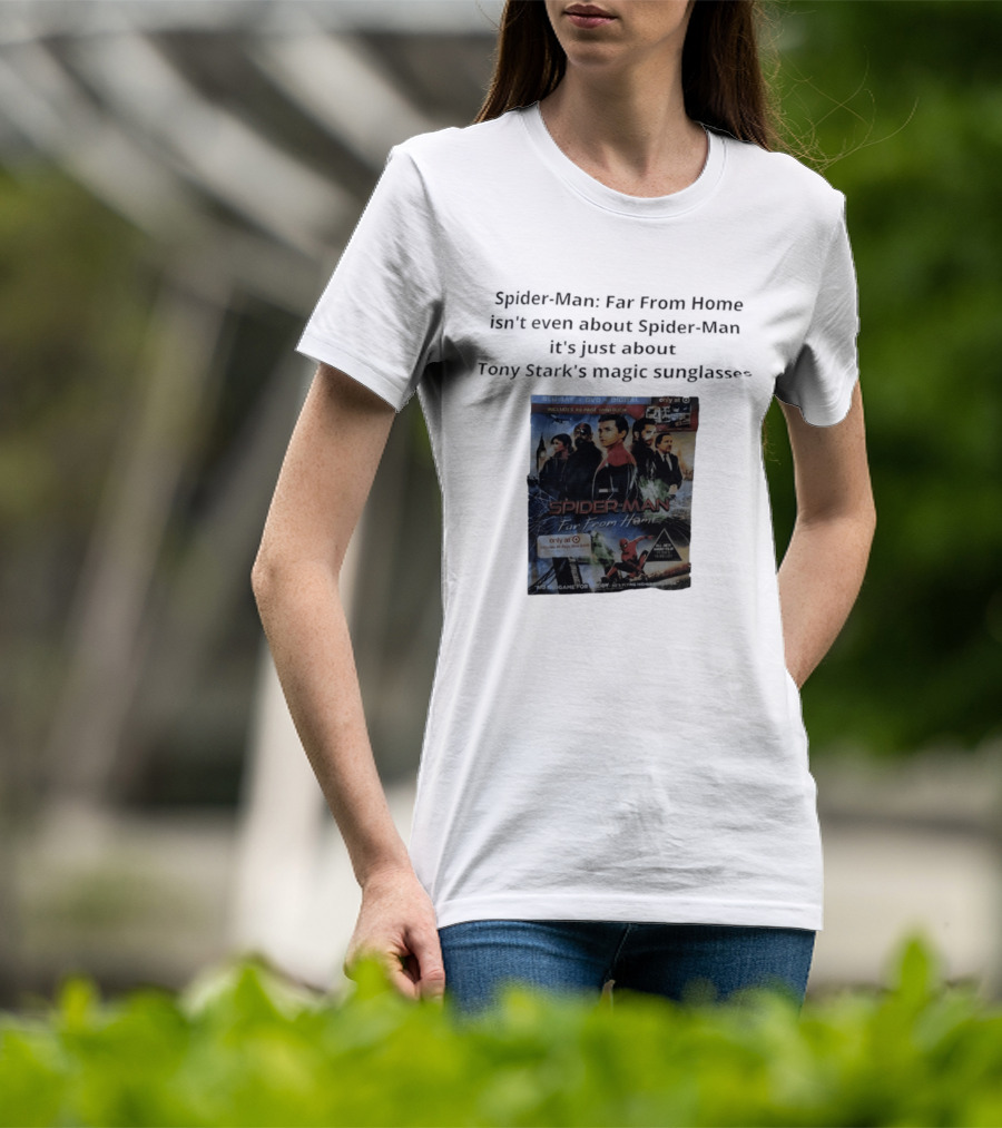 Spider Man Far From Home Magic Sunglasses Includes 48 Page Mini Book T-Shirt