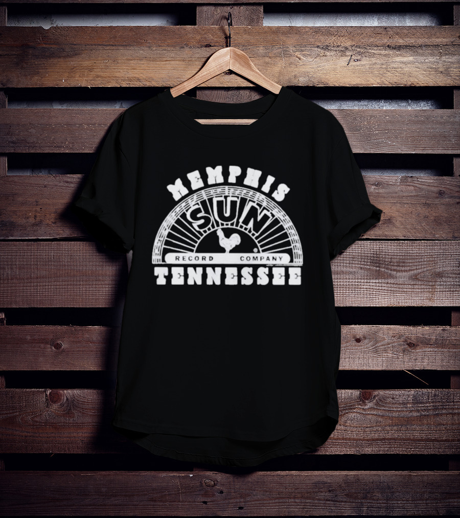 Memphis Sun Record Company Tennessee Rooster T-Shirt