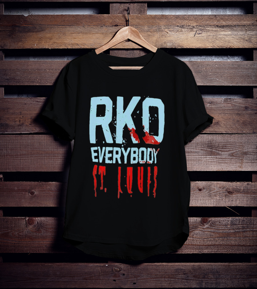 RKO Everybody St Louis Randy Orton Wrestling Fan T-Shirt
