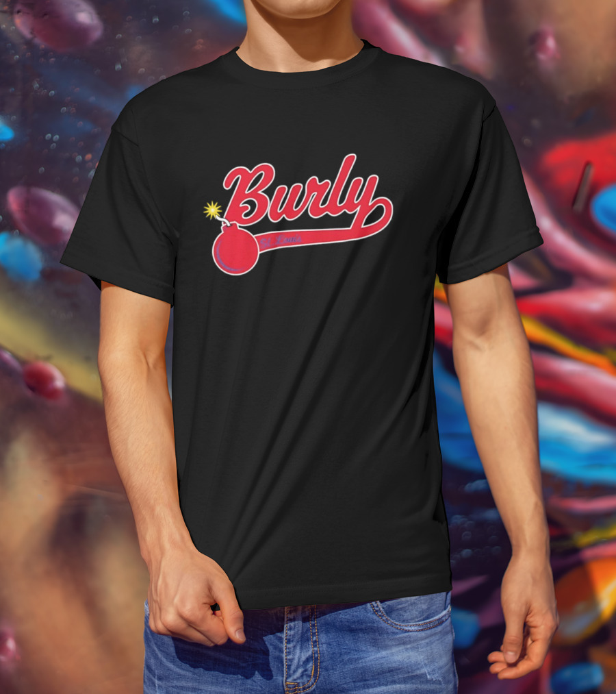 Alec Burleson Burly Bomb St Louis Cardinals MLB 2026 T-Shirt