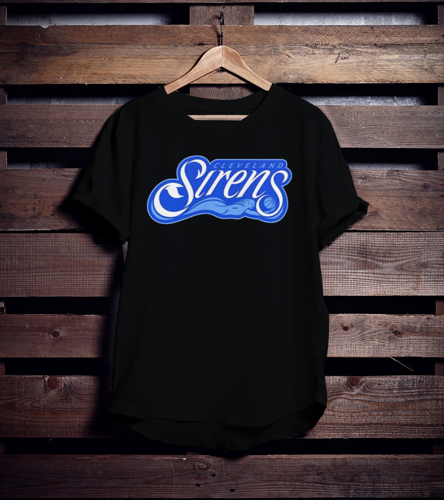 Cleveland Sirens WNBA Toddler Black Primary Logo Basketball T-Shirt