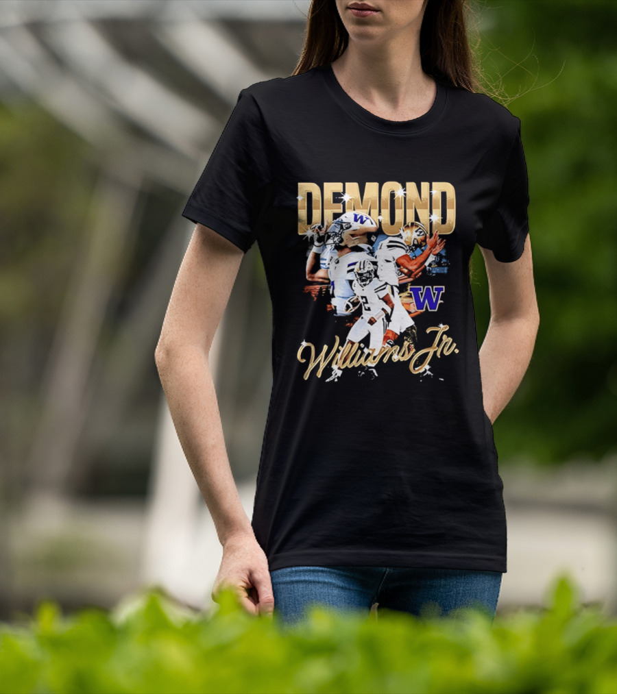Demond Williams Jr. Washington Huskies Football 2026 Big Ten Media Days T-Shirt