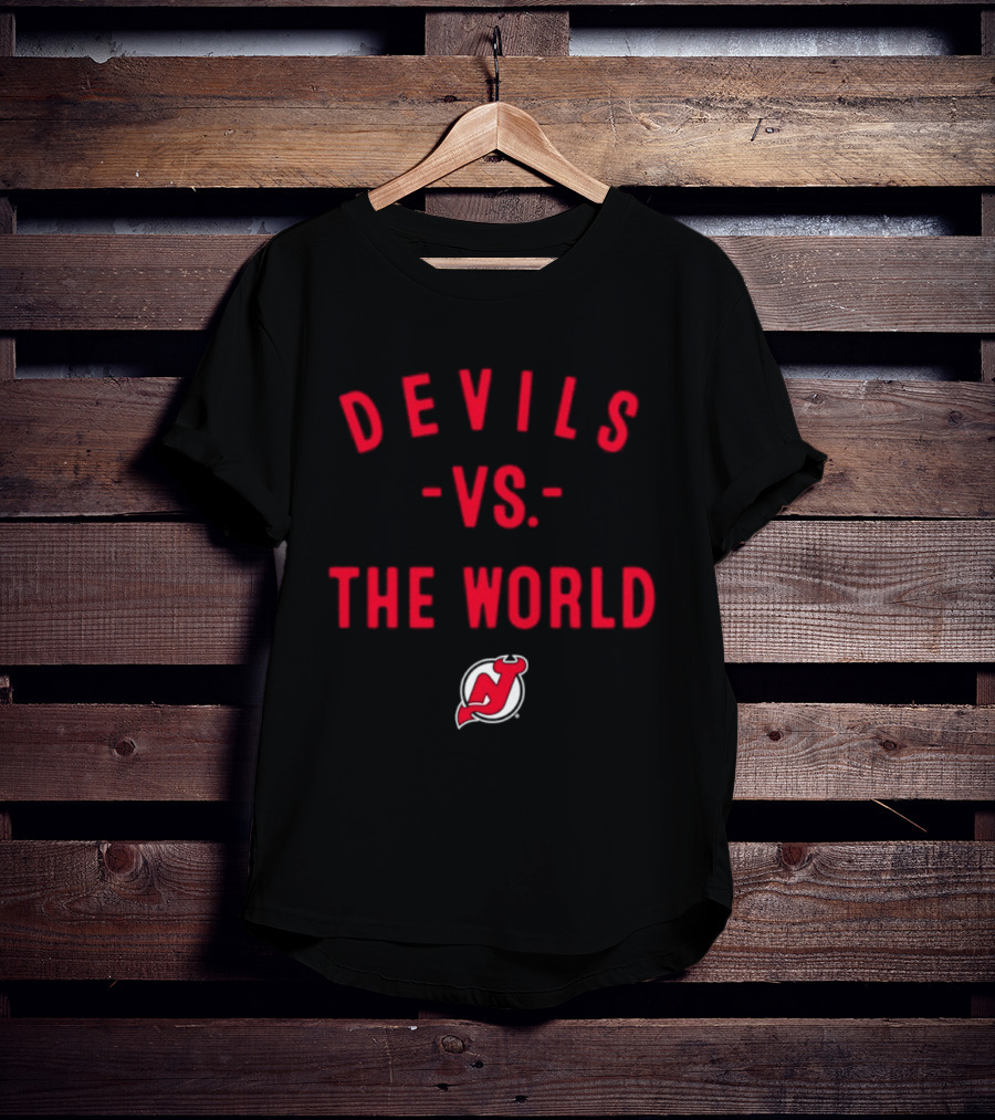 New Jersey Devils Vs The World NHL 2026 T-Shirt