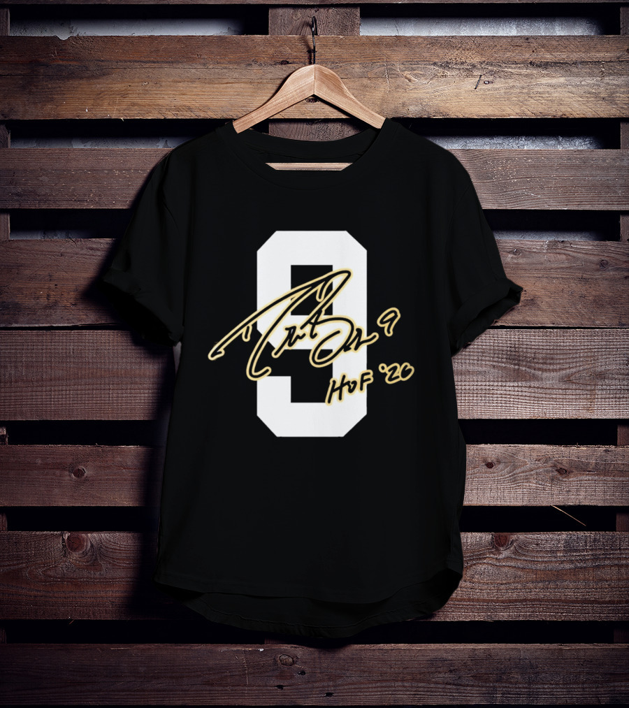 Drew Brees 9 HOF 2026 Elected Saints T-Shirt