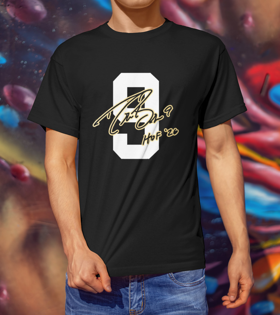 Drew Brees 9 HOF 2026 Elected Saints T-Shirt