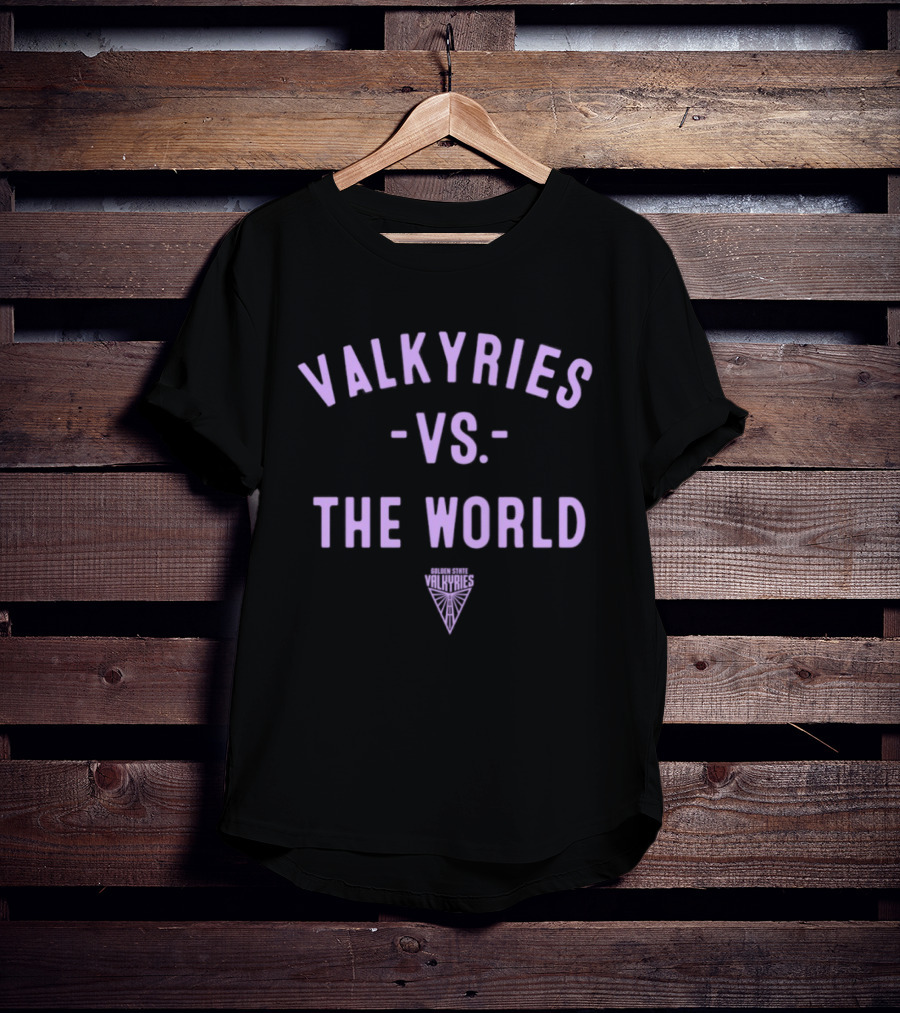 Golden State Valkyries Vs The World Nowbes 2026 WNBA Season T-Shirt
