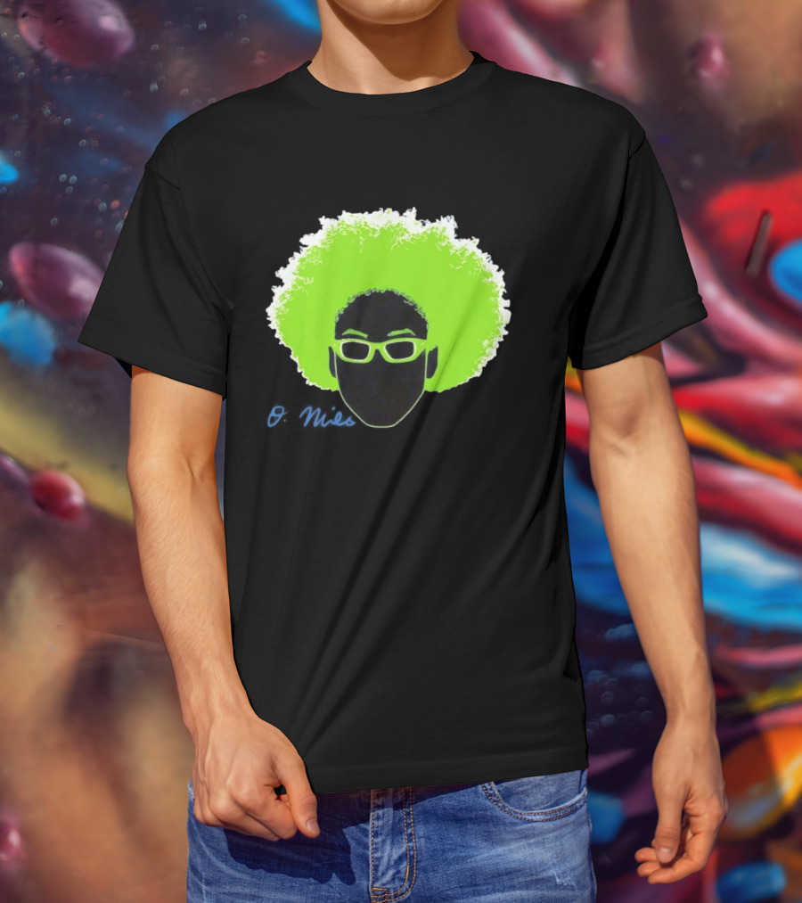 Olivia Miles Minnesota Lynx 2026 WNBA Green Afro And Glasses T-Shirt
