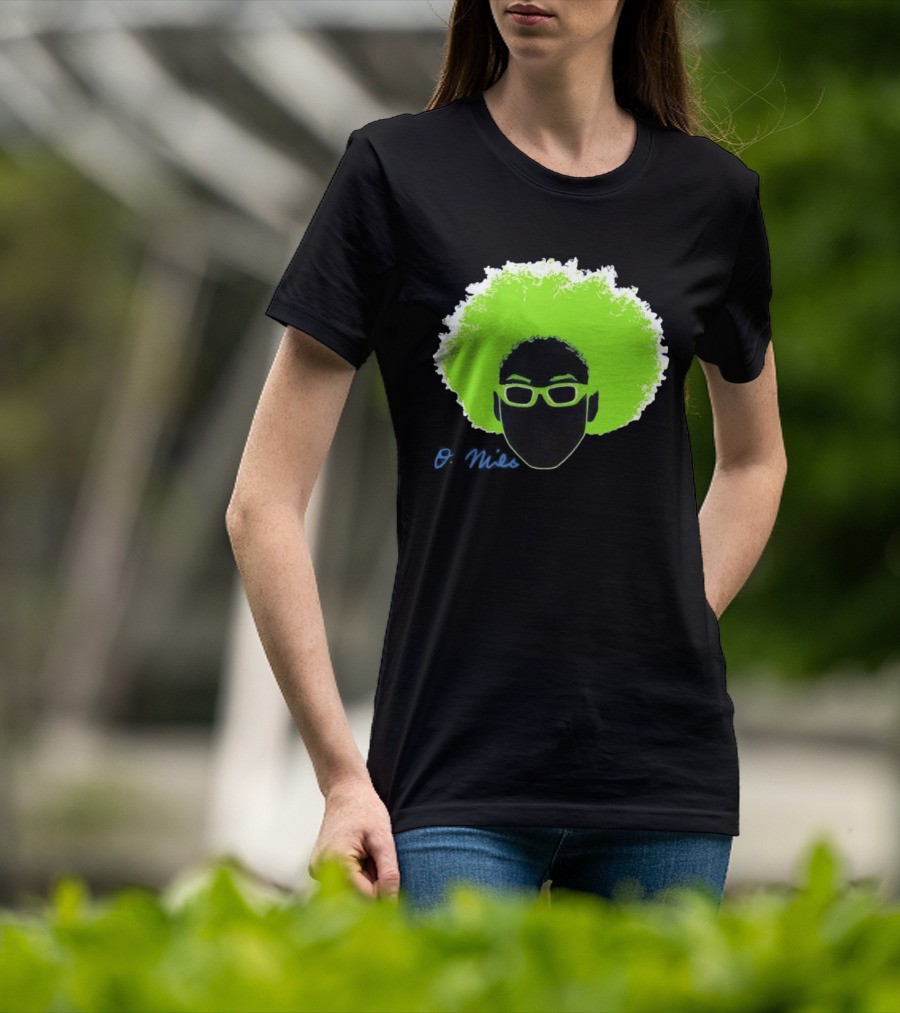 Olivia Miles Minnesota Lynx 2026 WNBA Green Afro And Glasses T-Shirt