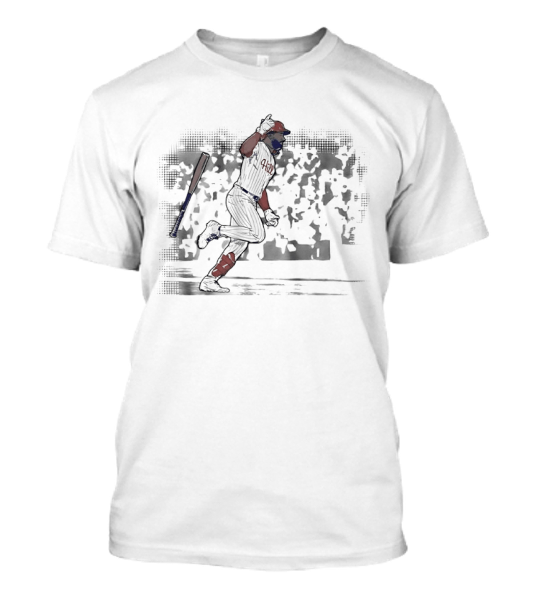 Philadelphia Phillies Derek Hill Hilladelphia PA MLB 2026 T-Shirt