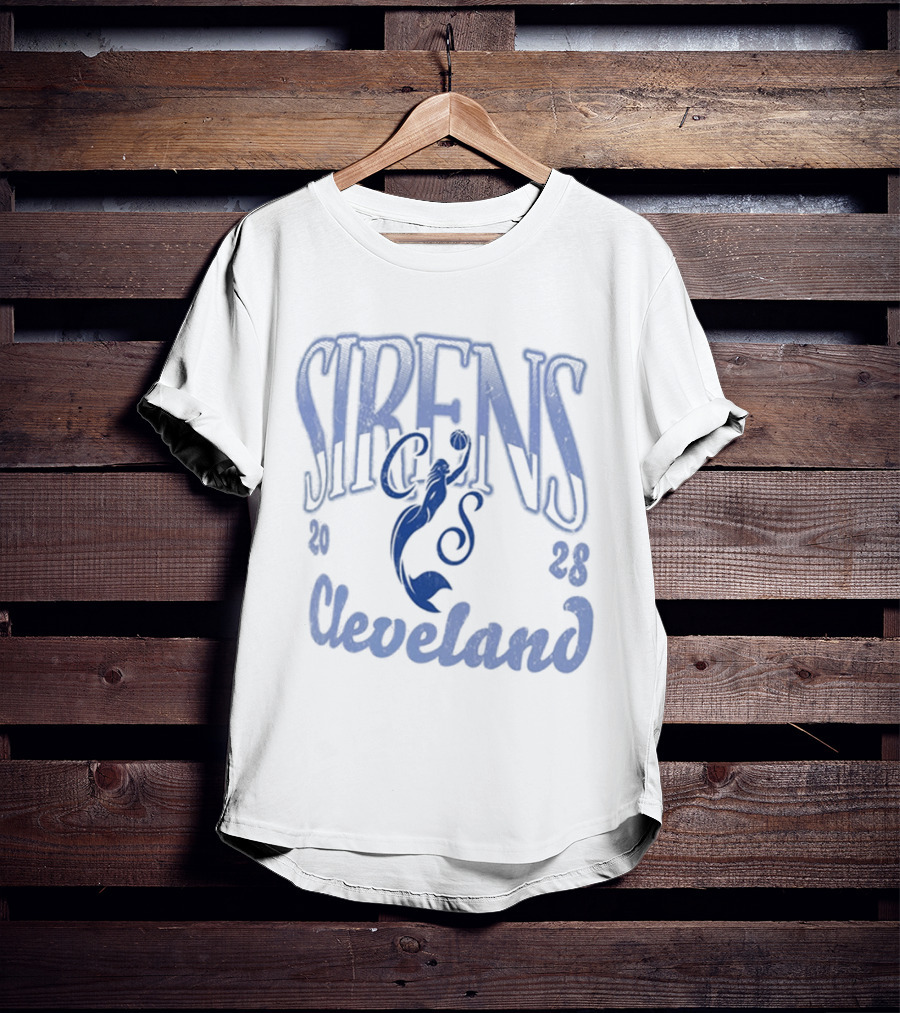 Sirens 2028 Cleveland Mermaids T-Shirt