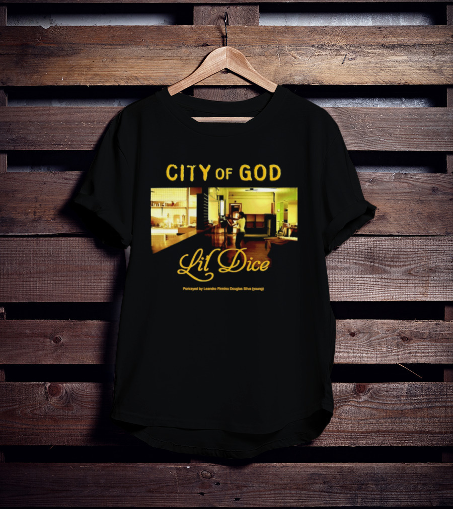 City Of God Lil Dice Leandro Firmino Douglas Silva T-Shirt