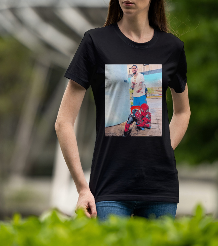 BA MO LaMelo Ball Spider Man T-Shirt