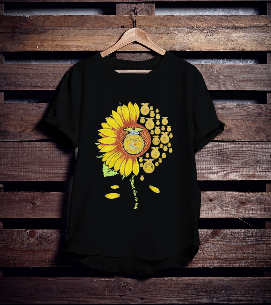 You Are My Sunshine FFA Sunflower Emblem Agricultural Education T-Shirt
