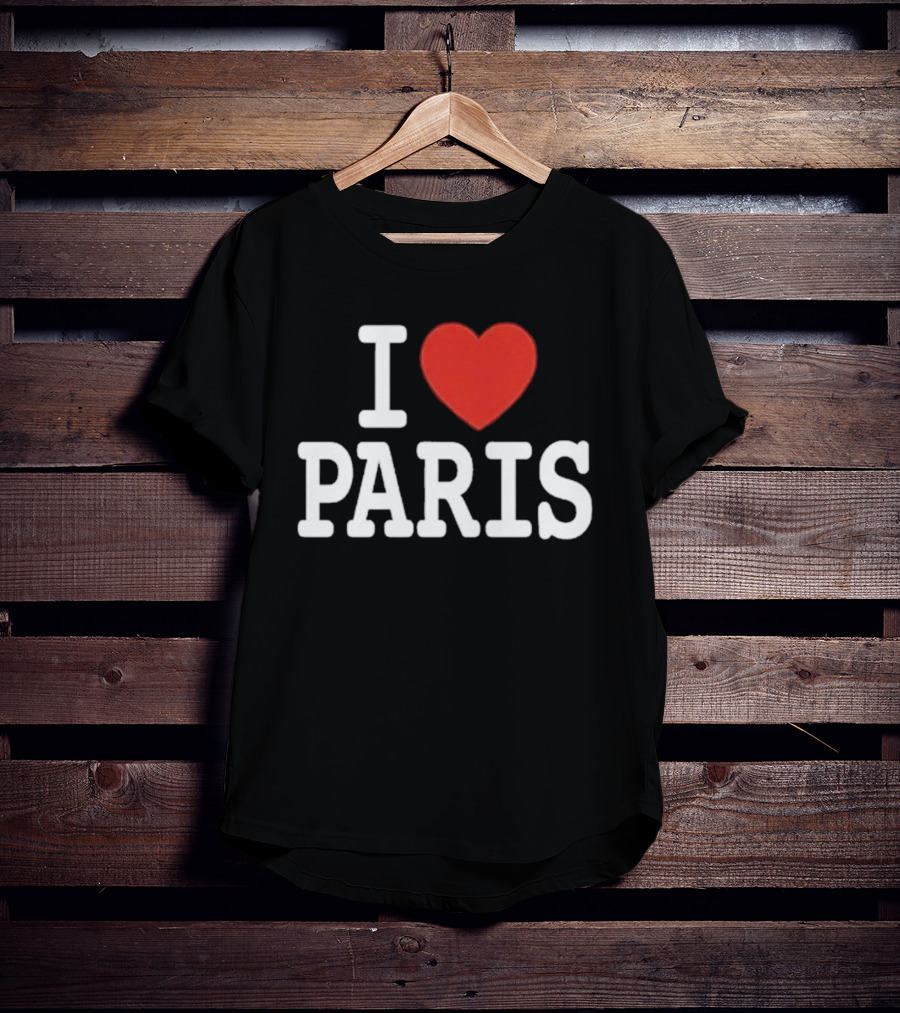 Stephon Castle I Love Paris Heart T-Shirt