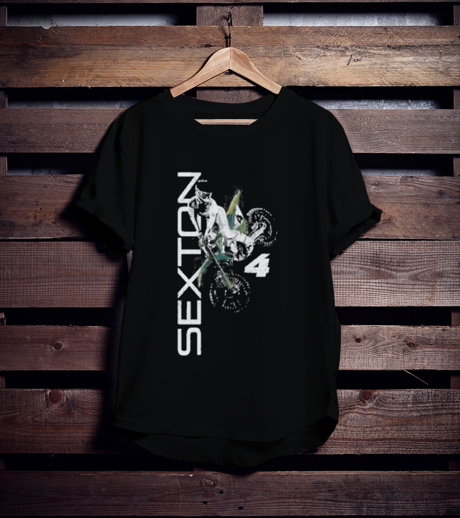 Kawasaki Chase Sexton Motocross Rider Racing T-Shirt