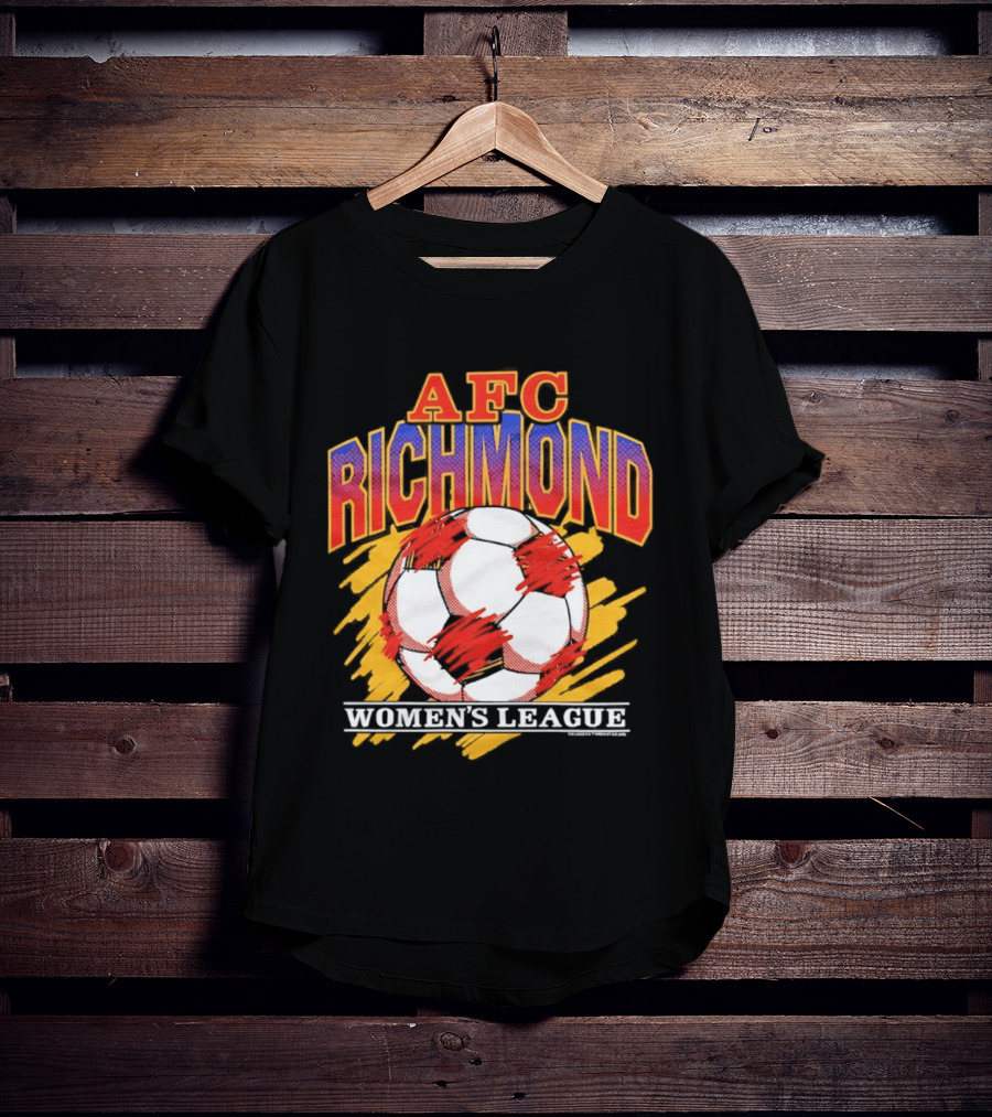 Ted Lasso AFC Richmond Women's League Soccer Ball T-Shirt