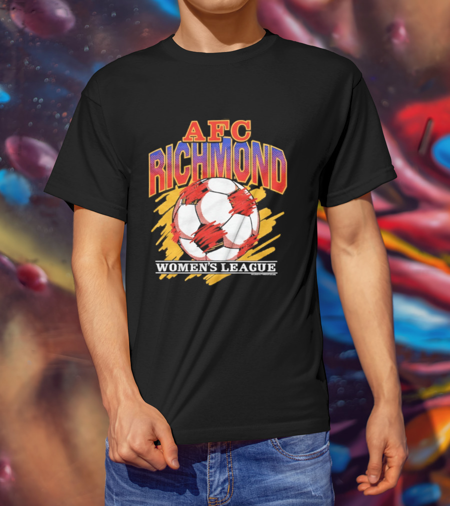 Ted Lasso AFC Richmond Women's League Soccer Ball T-Shirt