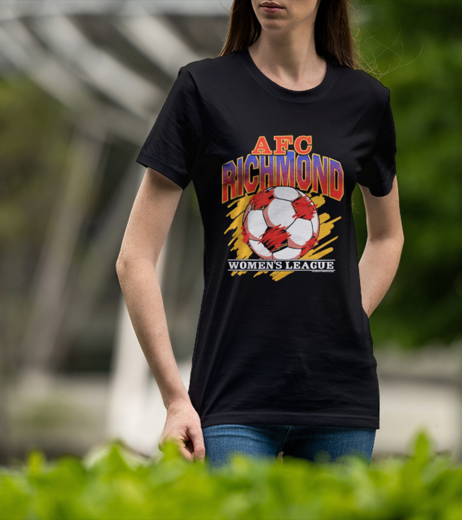 Ted Lasso AFC Richmond Women's League Soccer Ball T-Shirt