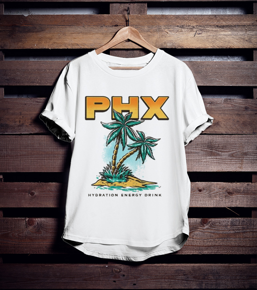 PHX Palm Tree Hydration Energy Drink T-Shirt