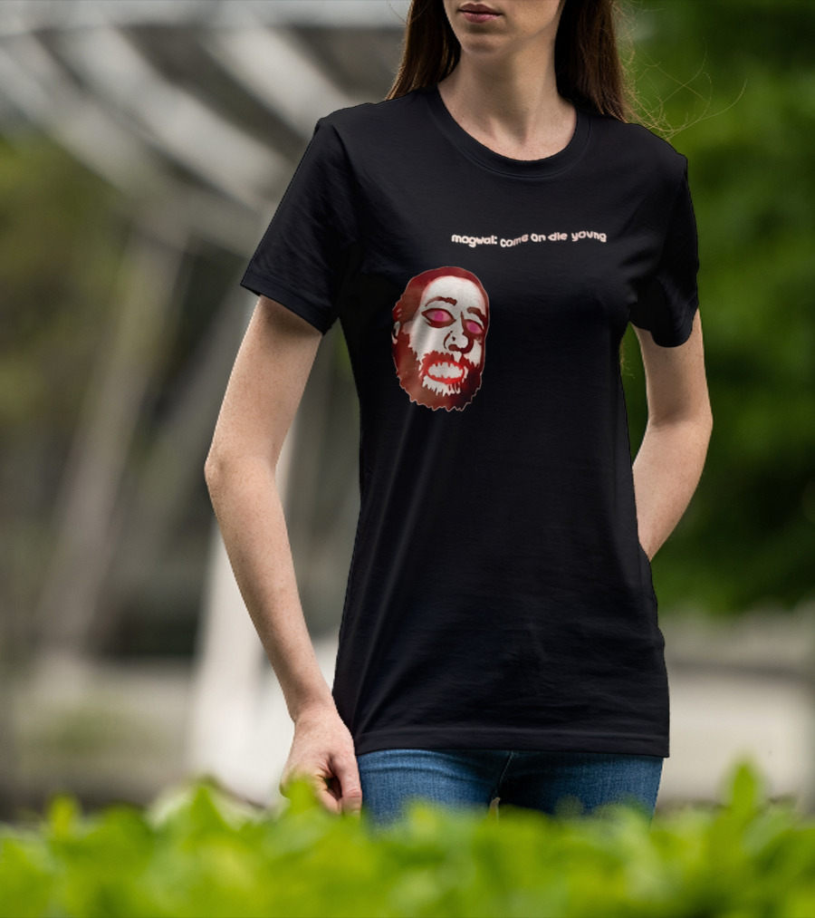 Mogwai Come On Die Young Album Cover Art Face T-Shirt