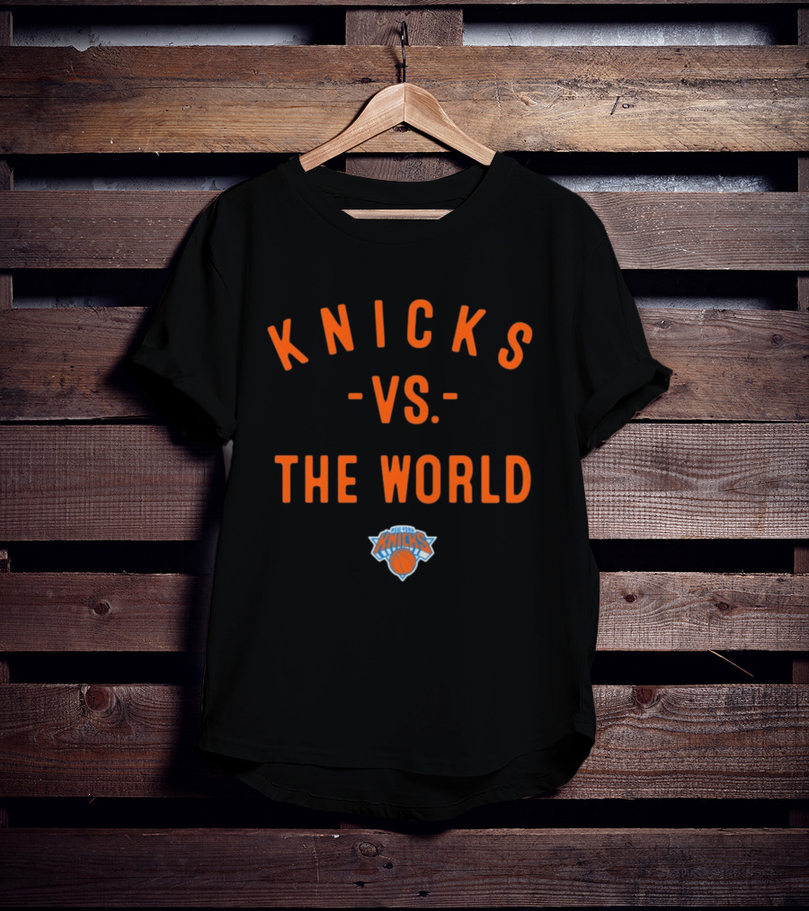 New York Knicks Vs The World NBA 2026 Nowbes T-Shirt