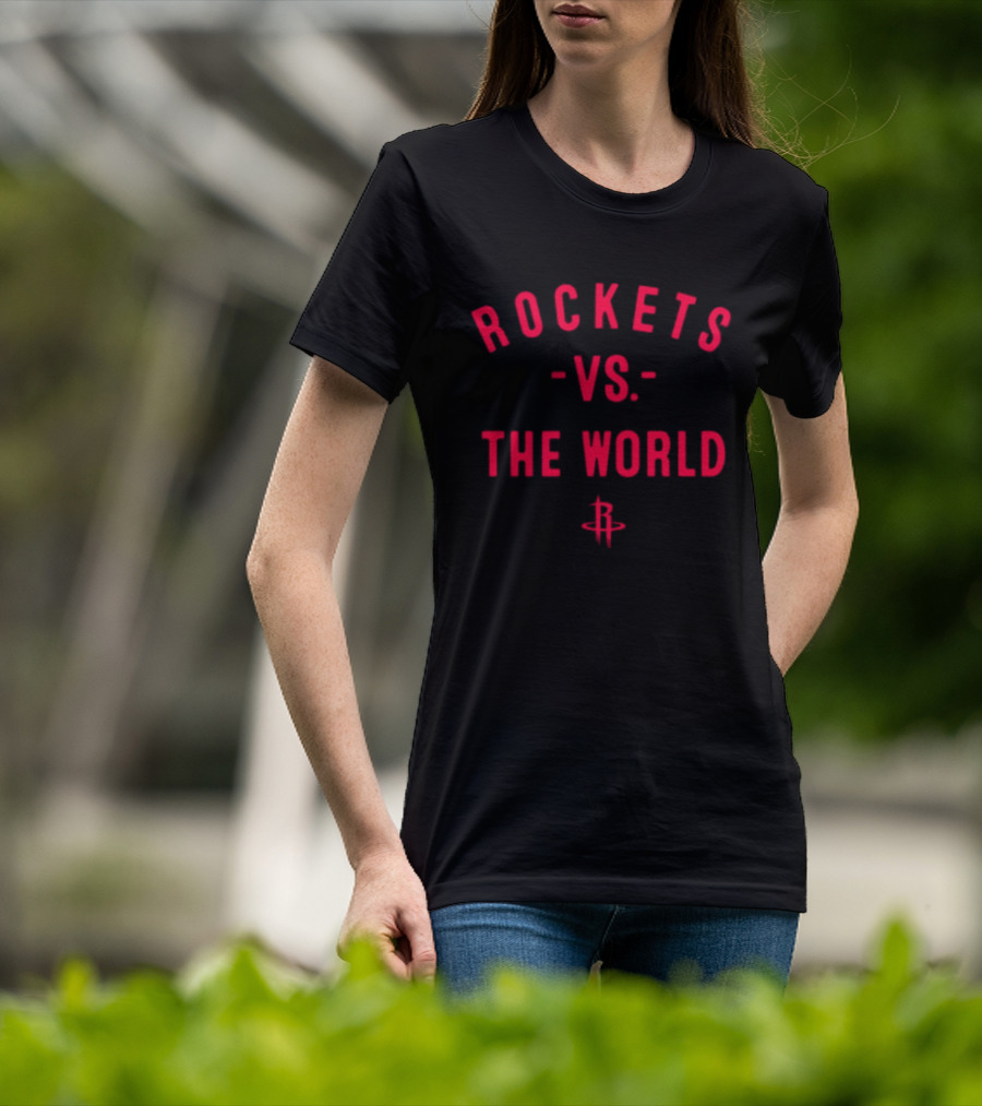 Houston Rockets Vs The World NBA 2026 Nowbes T-Shirt