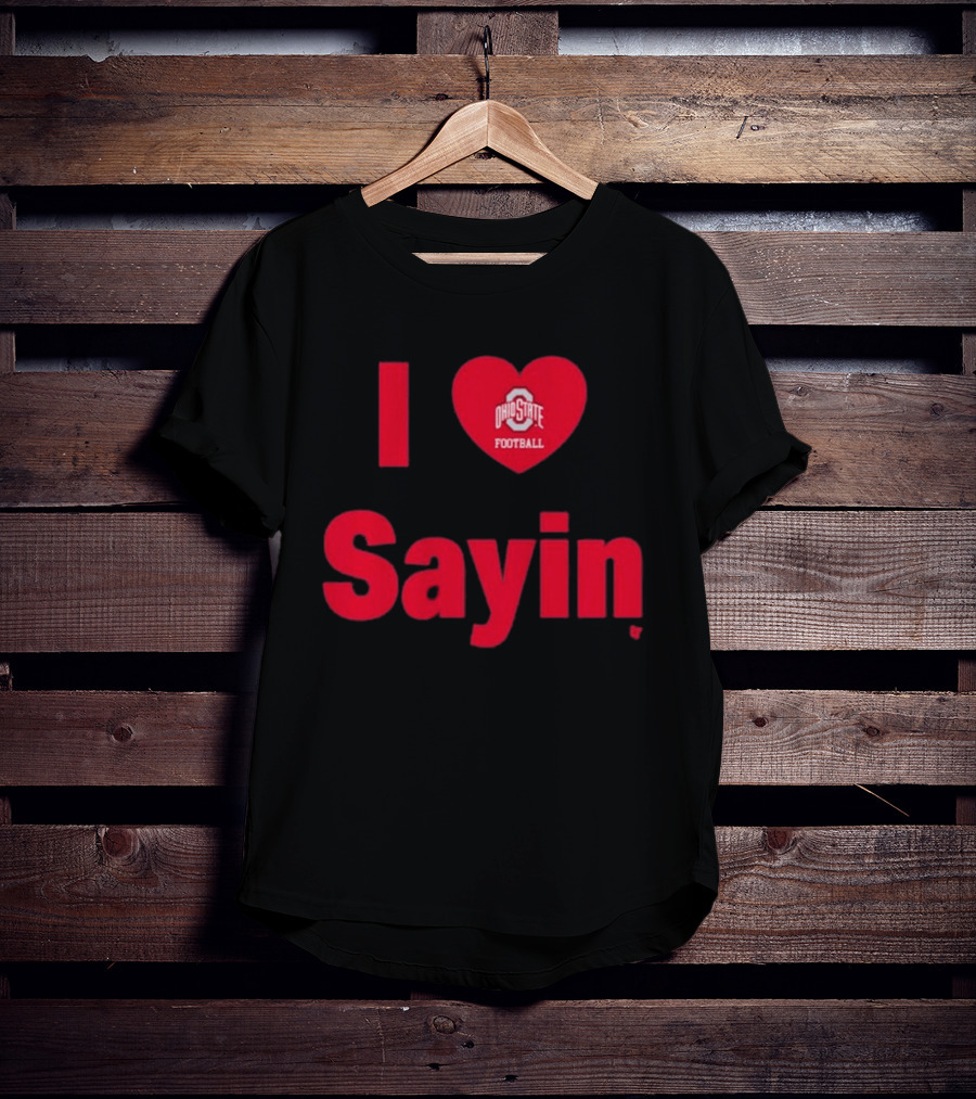 Ohio State Football I Heart Julian Sayin T-Shirt