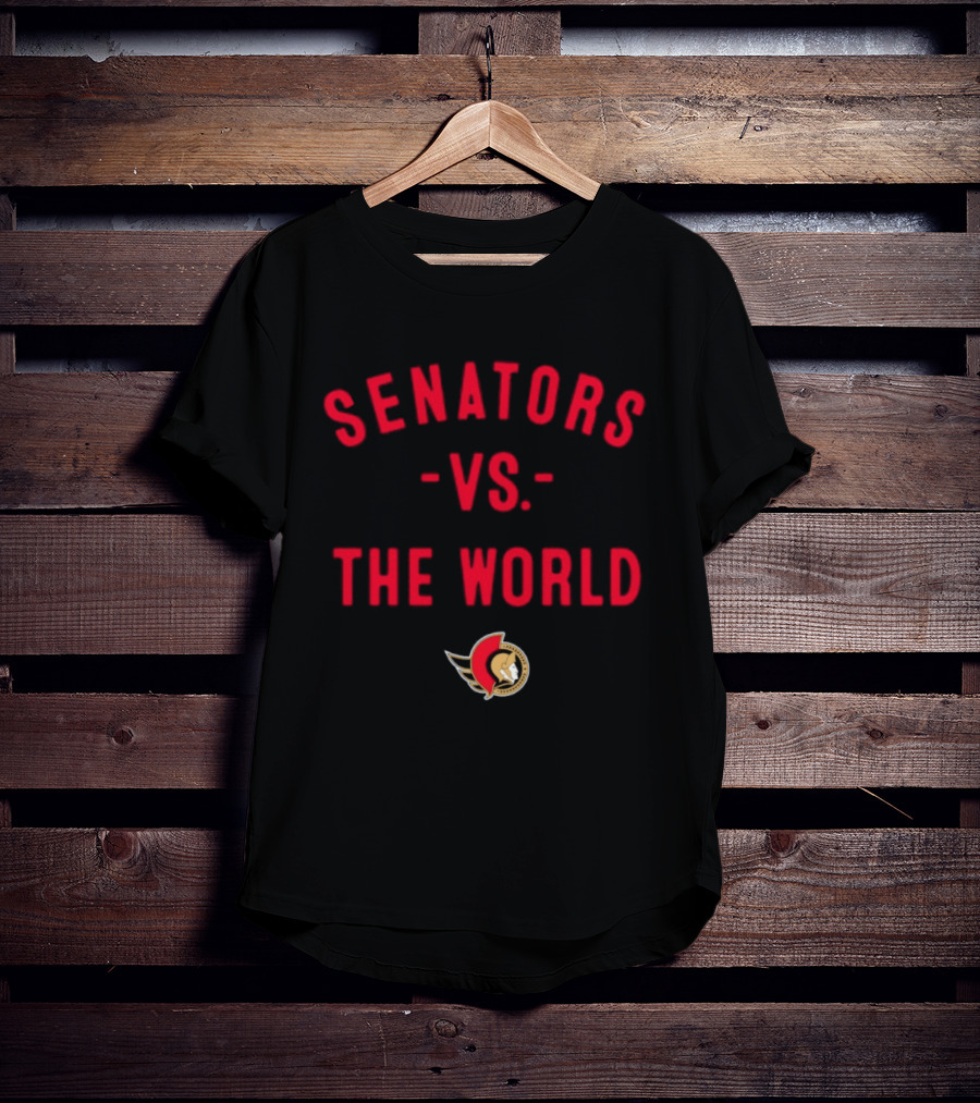 Senators Vs The World NHL 2026 Ottawa Team T-Shirt