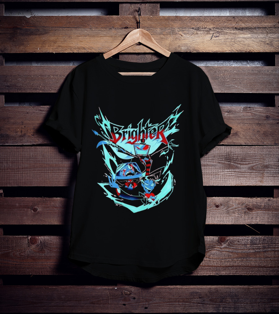 Brighter Vox Vincent Blue And Red T-Shirt
