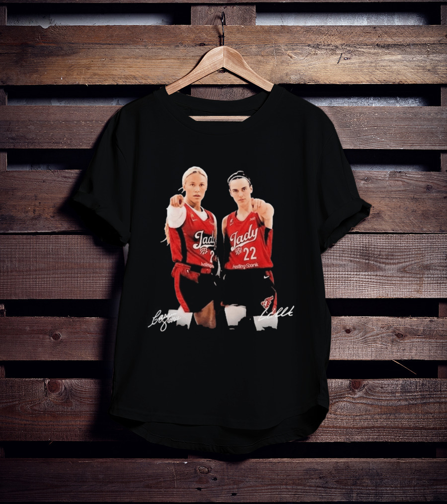 Sophie Cunningham Caitlin Clark Jady 22 Kesting Sterak T-Shirt