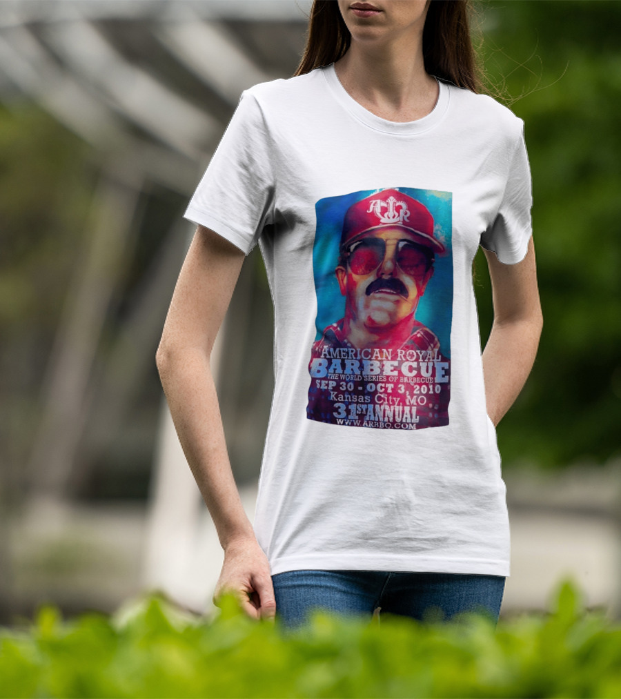Dale Earnhardt American Royal Barbecue 2010 Kansas City Sep 30 Oct 3 31st Annual T-Shirt