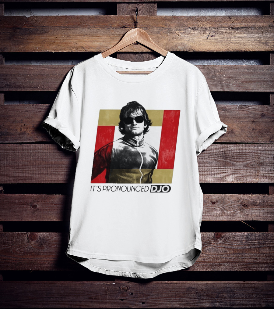 It's Pronounced Djo With Retro Style Sunglasses T-Shirt