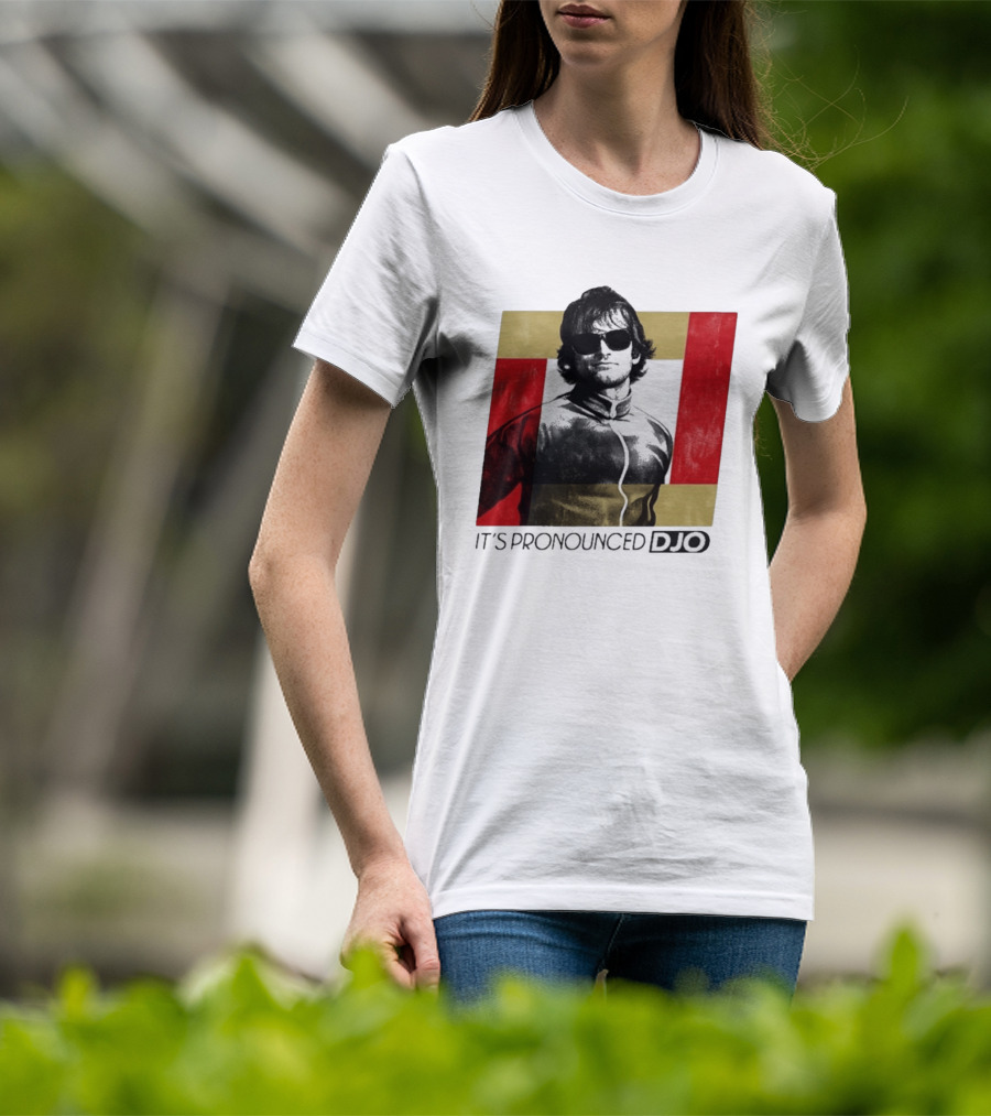 It's Pronounced Djo With Retro Style Sunglasses T-Shirt