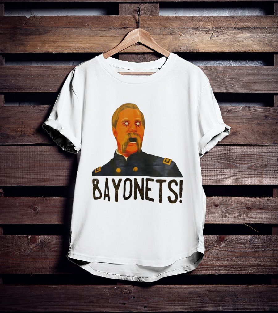 Bayonets Joshua Chamberlain Gettysburg Civil War T-Shirt