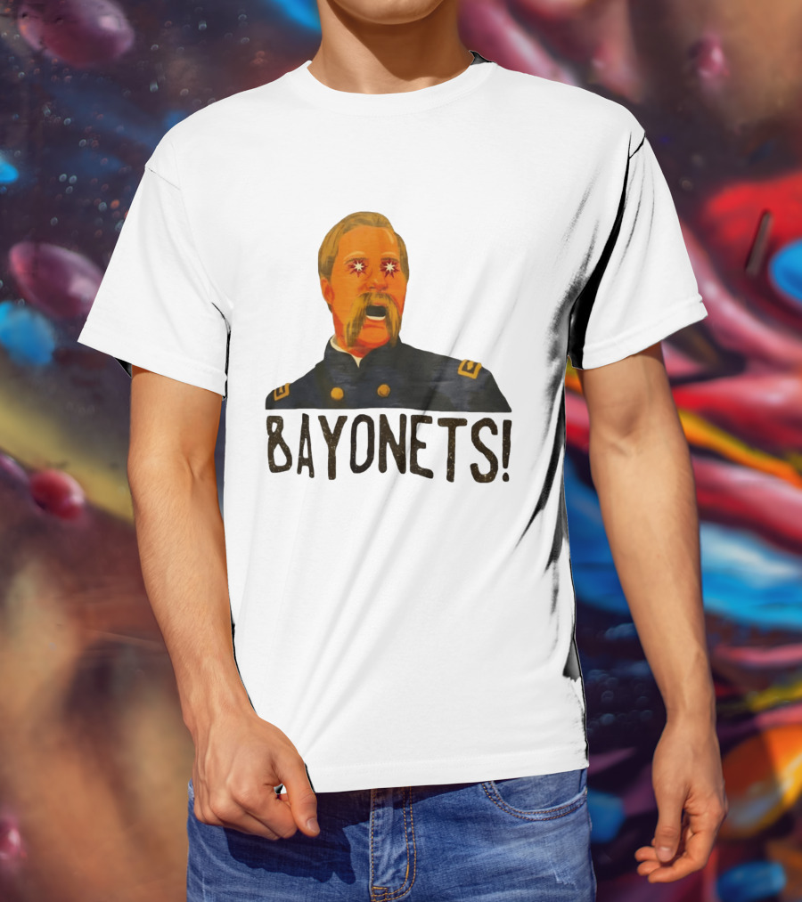Bayonets Joshua Chamberlain Gettysburg Civil War T-Shirt