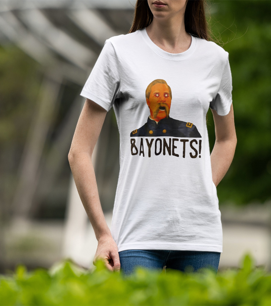 Bayonets Joshua Chamberlain Gettysburg Civil War T-Shirt