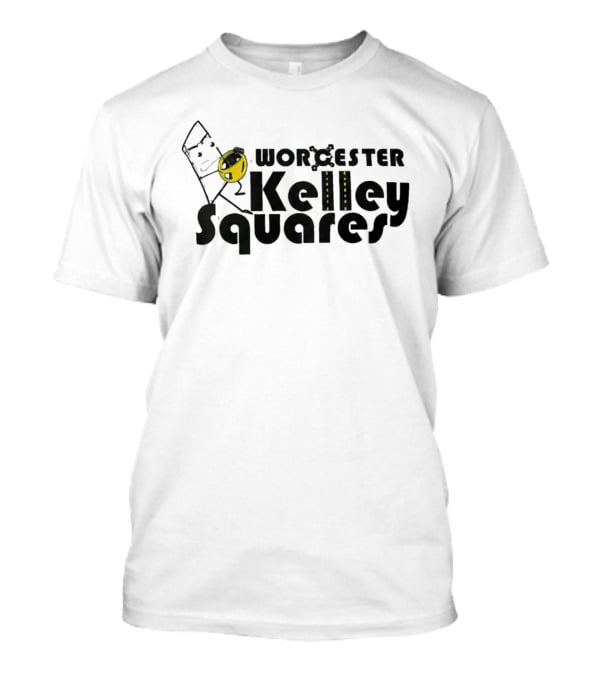 Worcester Kelley Squares Fun Creative Graphic Featuring Snack T-Shirt