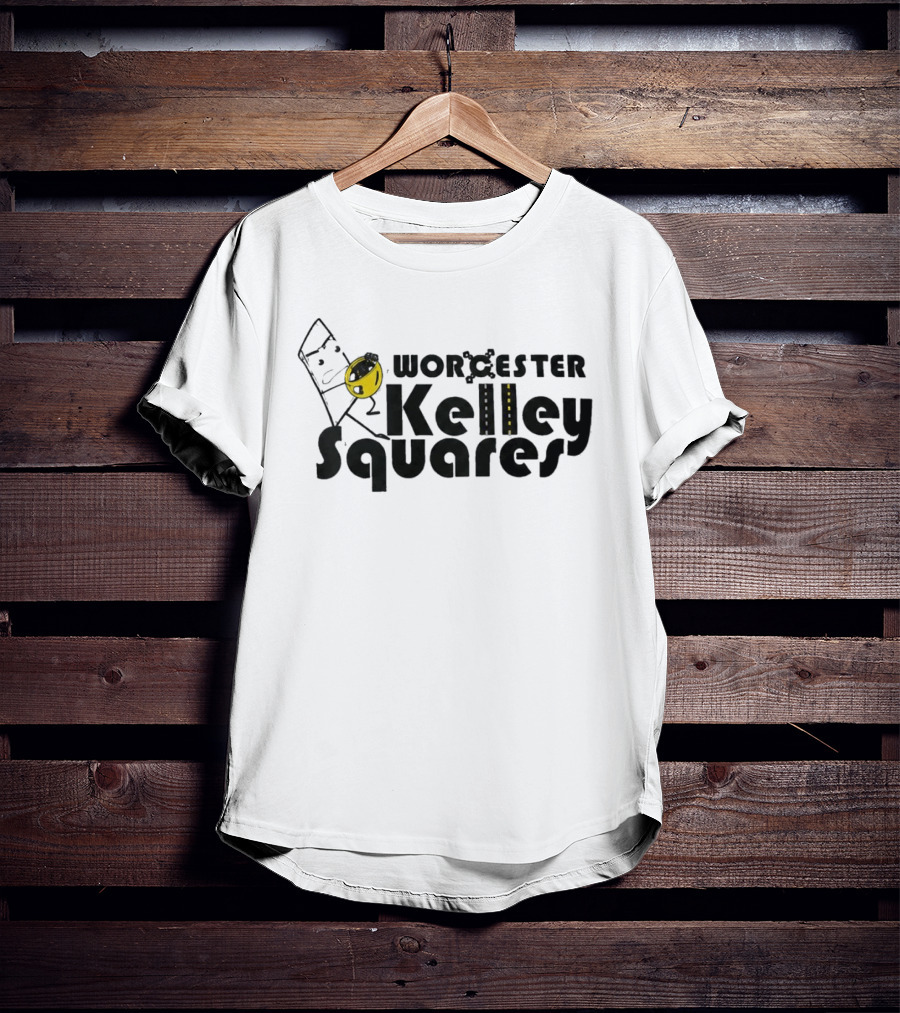 Worcester Kelley Squares Fun Creative Graphic Featuring Snack T-Shirt