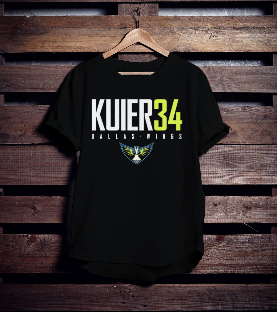 Kuier 34 Dallas Wings 2026 WNBA T-Shirt