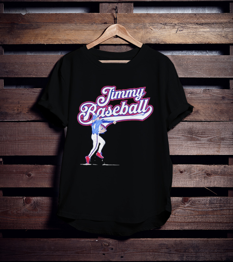 Jimmy Baseball Atlanta Braves MLB Season 2026 Jim Jarvis T-Shirt